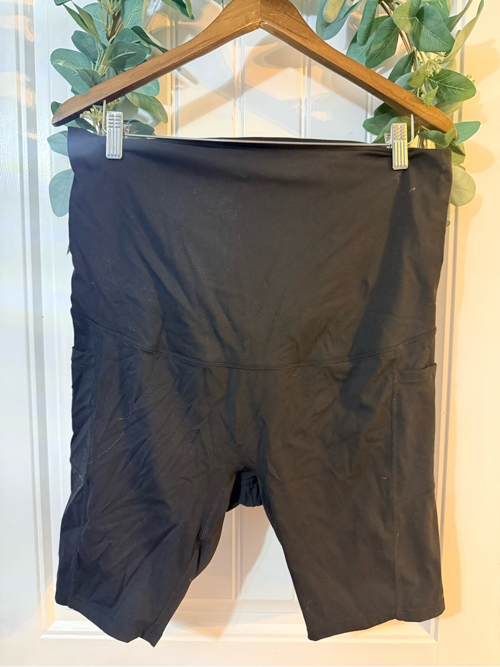 🌿4/$25 • Poshdivah High-Rise Black Bike Shorts